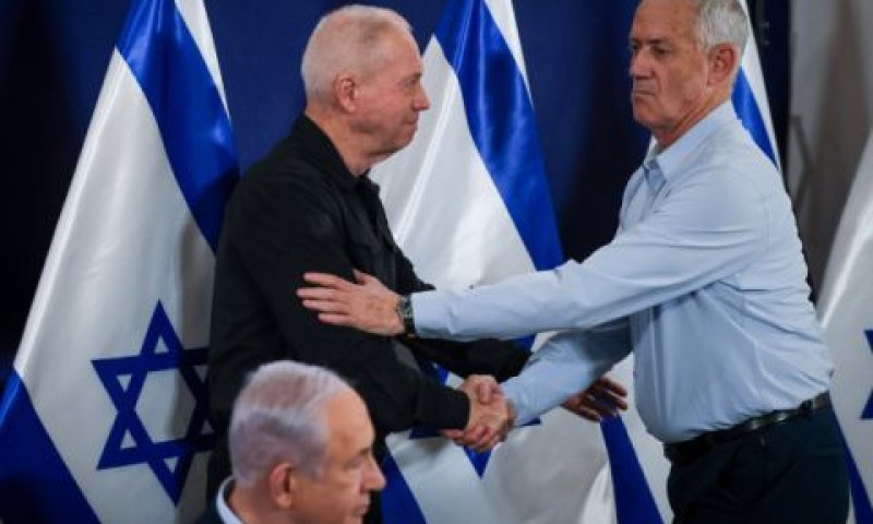 חברי קבינט המלחמה [צילום: חיים גולדברג/פלאש 90]