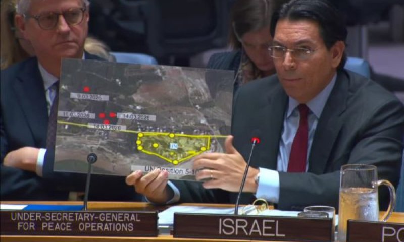 השגריר דנון. "סמוך לבני חיאן, כוחות יוניפי"ל נפגעו ממטעני חיזבאללה"
