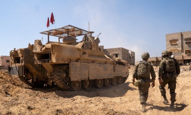 נערכים לכיבוש עזה. גיוס מילואים מהגדולים בתולדות צה"ל [צילום: דובר צה"ל]