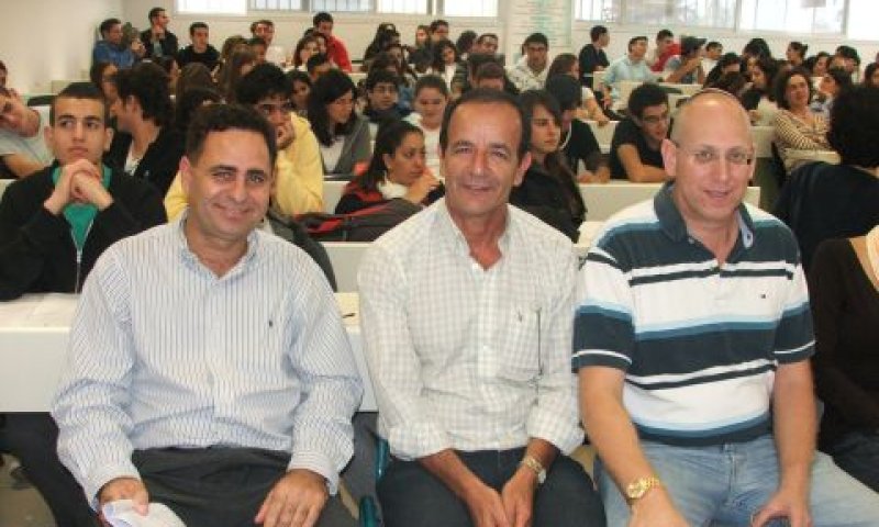 משמאל לימין: רמי שביט, מאיר דהאן ואבי כץ [צילום: יח"צ]