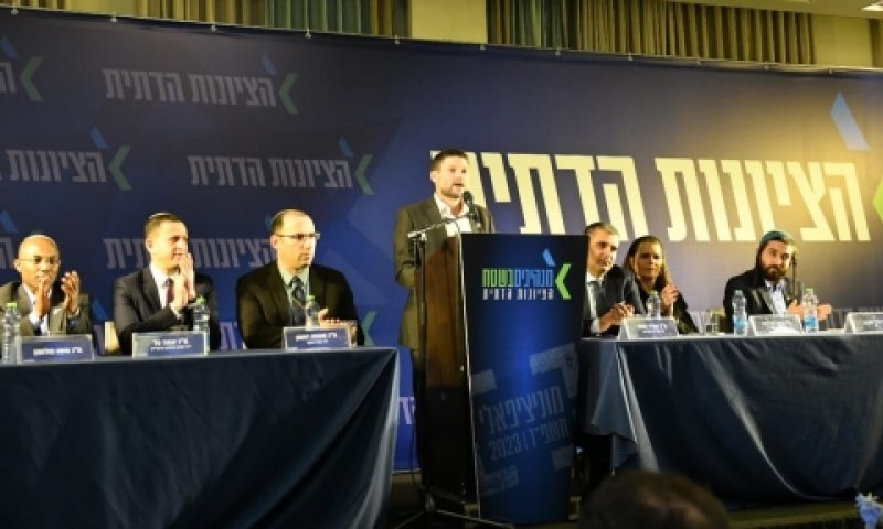 סמוטריץ'. דיס-אינפורמציה של התקשורת [צילום: מאיר אליפור]
